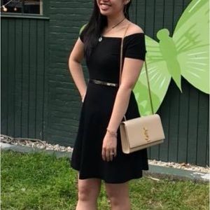 Off the shoulder LBD